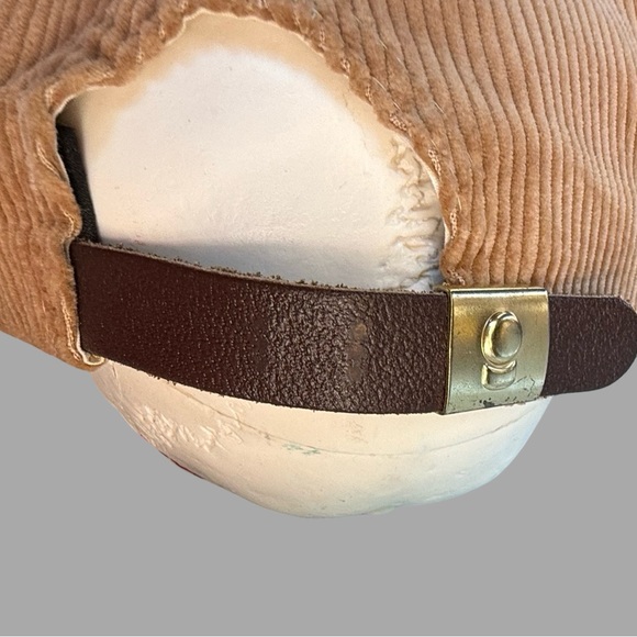 NWOT Vintage Banks Corduroy Rope Hat Brown Imperial Caps Denver NEW Unworn - Picture 4 of 8